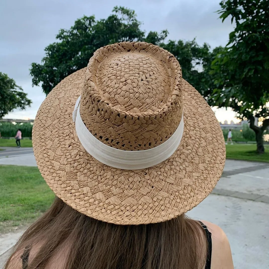 Wholesale Lady Papyrus Sun Hat Summer 