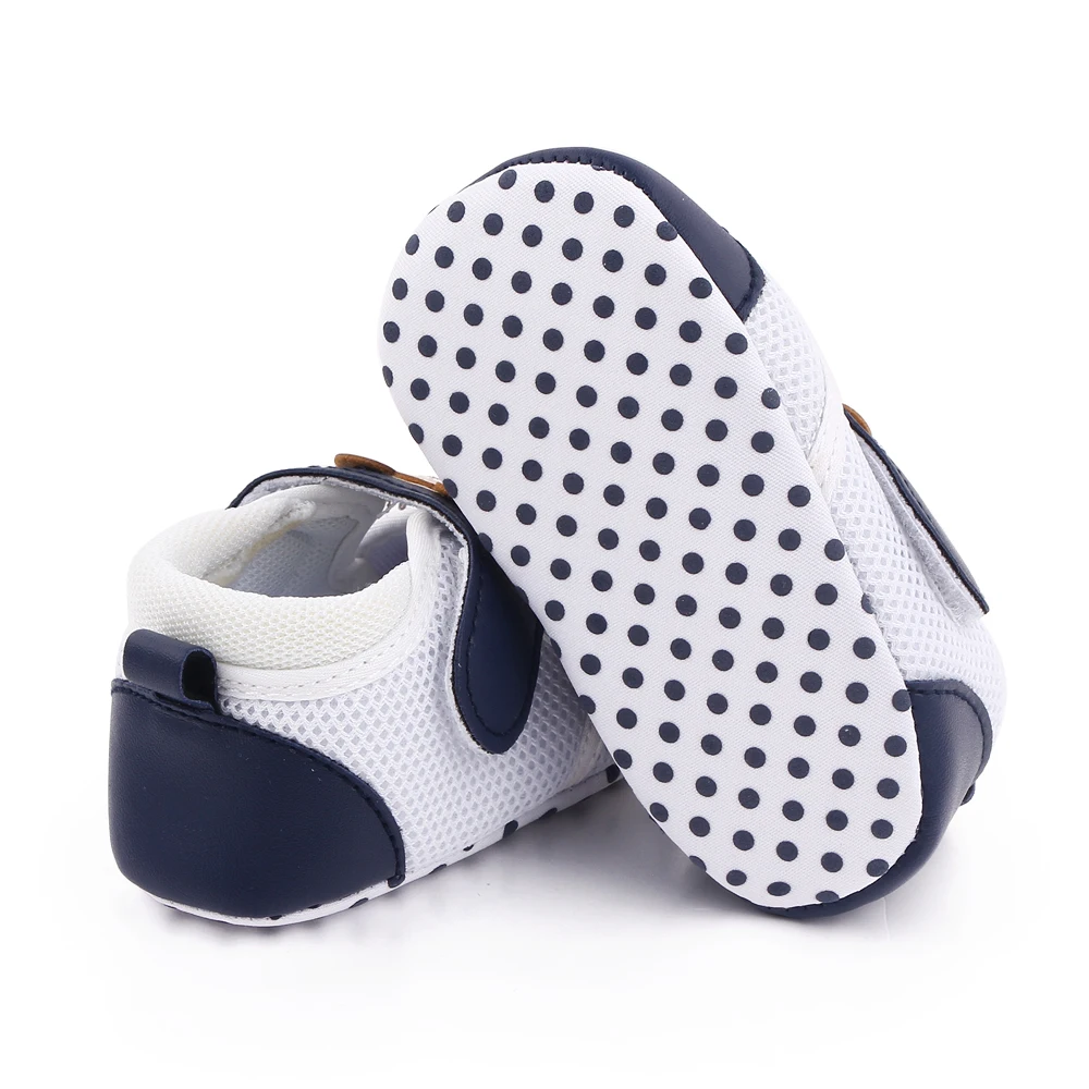 Soft Bottom Spring and Autumn Summer Baby Boys and Girls Hollowed Mesh Shoes Breathable Baby Shoes supplier