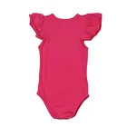 Wholesale bodysuit toddler clothes organic cotton plain blank baby romper
