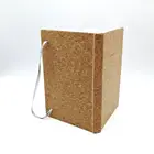 Hot School Notebook With Band 2020 Hot Sale PU Leather Cover Office School Diary Cork Notebook With Elastic Band