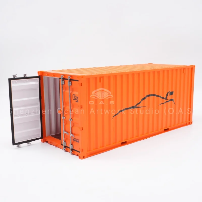 loas container model factory customized scale120 plastic crafts shipping boxes geek container model-9