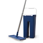 Hand Cleaning Arthome Hot Sale Hand Free Washing Floor Cleaning Squeeze Mop Wet Dry Usage Flat Super MOP