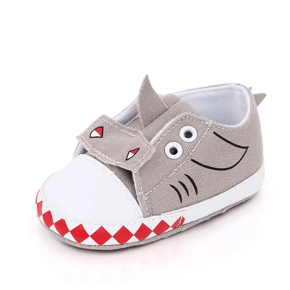 New 0-1 Year Old Cute Cartoon Animal Infants Soft Soles Non-slip Baby Casual Toddler Shoes manufacture