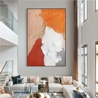 Block 100% Handmade Living Room Decoration Large Color Block Abstract Modern Wall Art Palette Oil Painting Knife