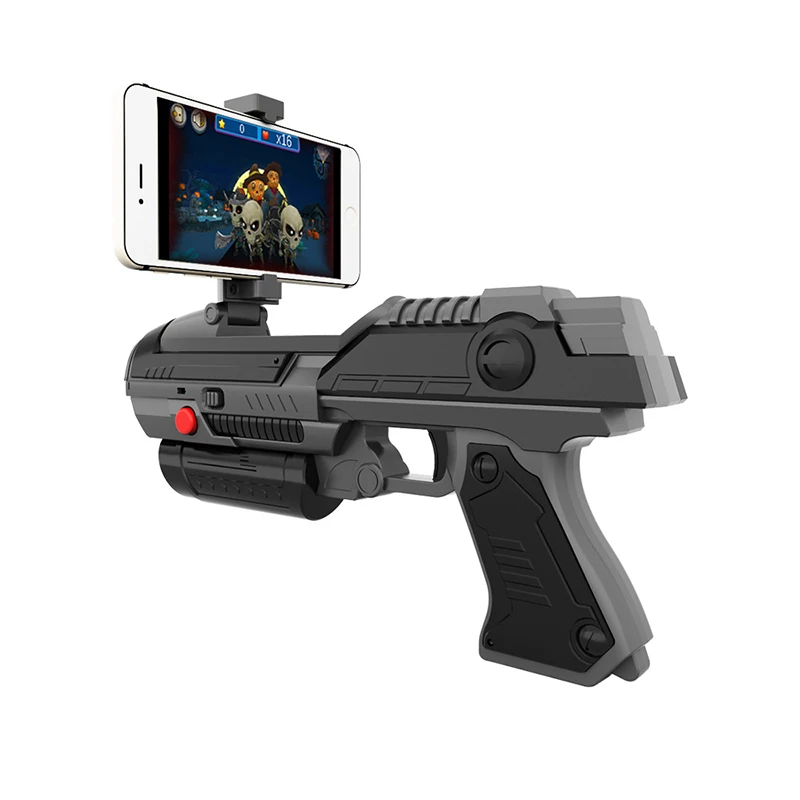 AR argun game  new Items Bluetooth AR Game Gun 3D Gaming Phone Controlled App Scene Simulation Toy