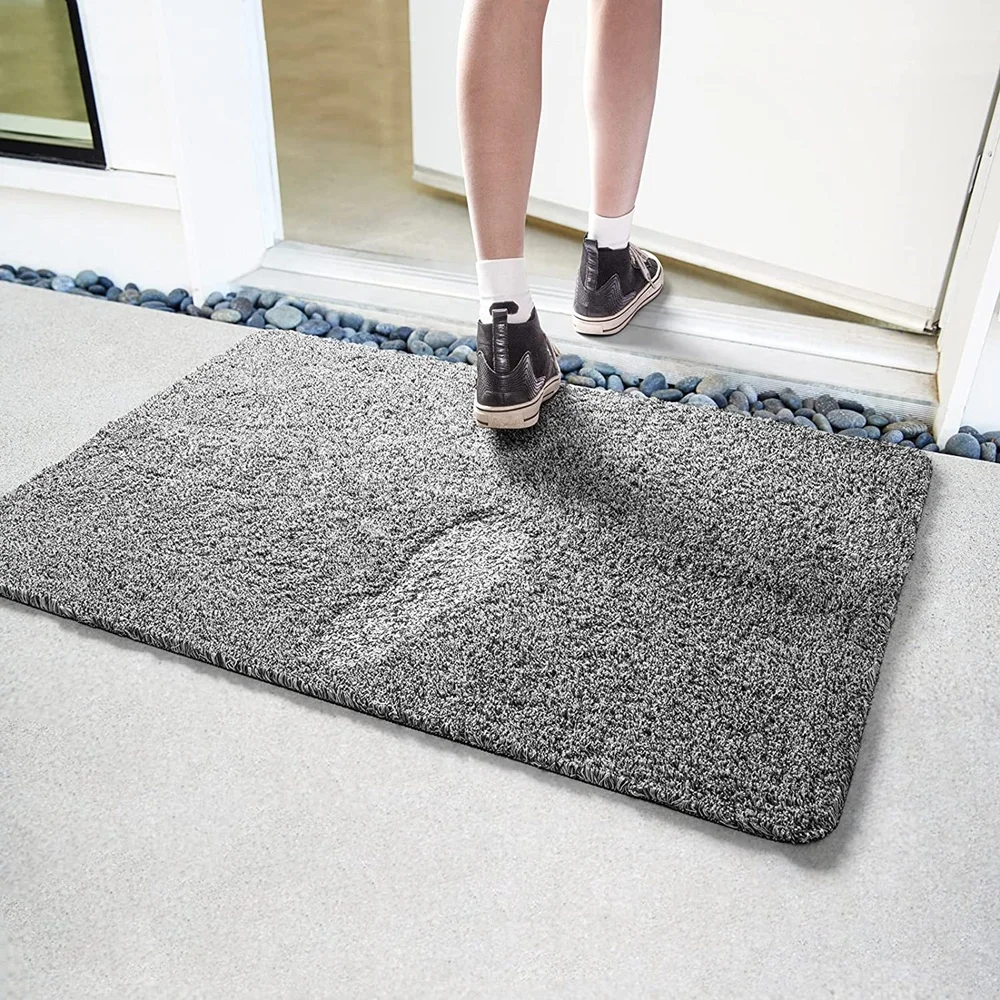 New Clean Step Magic Door Mat Super Absorbent Doormat Microfiber Washable 