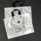 Plastic Bag Bags Custom Personalized Logo Plastic Shopping Bag Die Cut Handle Plastic Shopping Bags For Clothing/gift