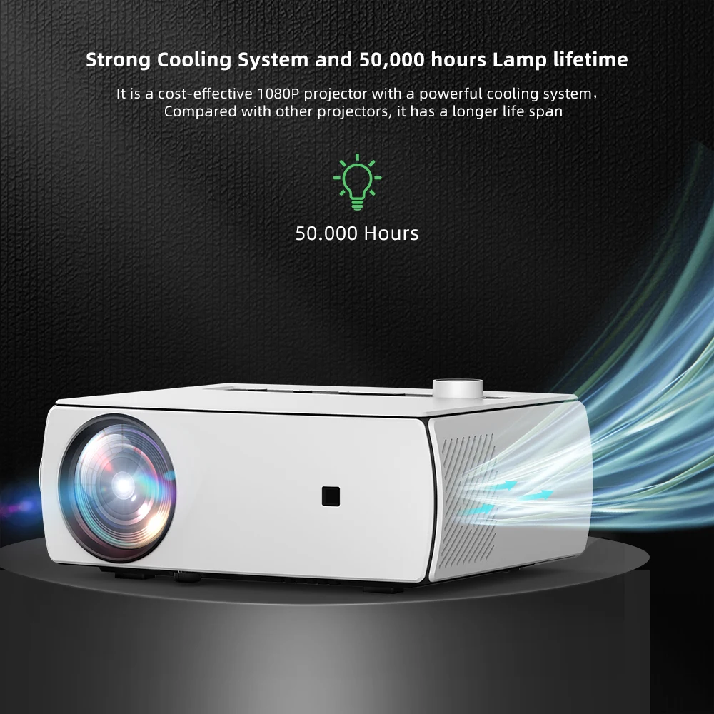 Full Hd Yg430 Projector Native 1920 X 1080p Led Video Home Cinema