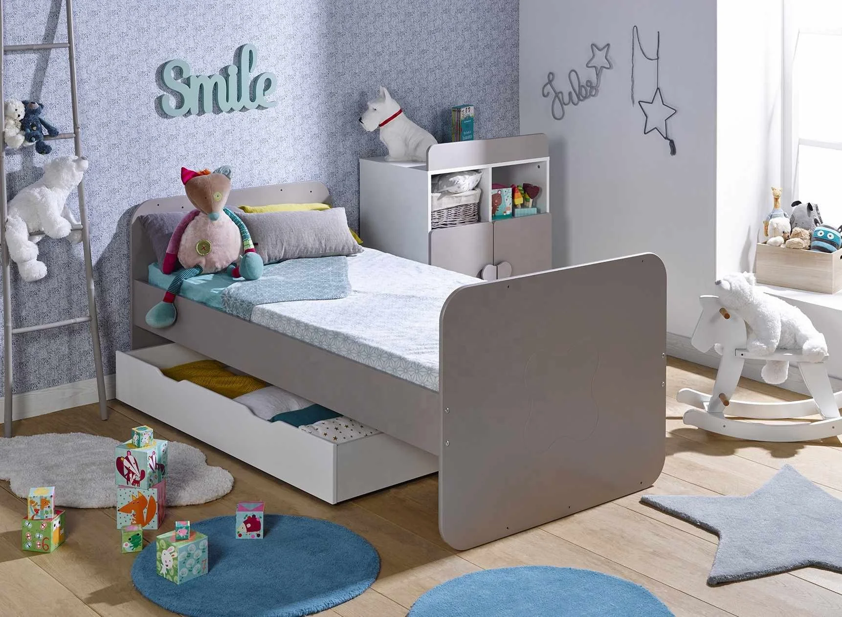 22NVCB016 Wooden 3 in Multifunction Baby Cribs  Changing Table Convertible Baby Crib Set Wooden Toddler Bed