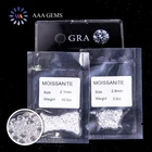 Beads Beads Stone For Jewelry Making Small Size Moissanite Beads Loose Stone Lab Grown Melee Moissanite Diamond