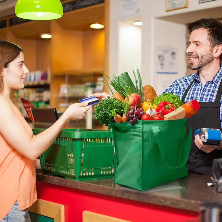 Eco Friendly Custom Eco Bag Printing Tnt Non Woven Bag Promotional Reusable Cloth Shopping Tote Bags With Logo factory