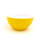 Top Quality Fashion Design Kitchenware 2 Tone Color Round Shape Melamine Salad Bowl