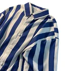 Stripe Tops Fashion Women's Stripe Shirts Office Lady Workwear Spring Summer Long Sleeve Tops