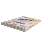 Kids Educational Hardcover Cardboard Story Learning Book Printing With Mirror For Kids