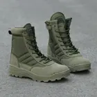 Desert Combat Boot High Quality Men's US Combat Military Tactical Climbing Desert Boots For Sports