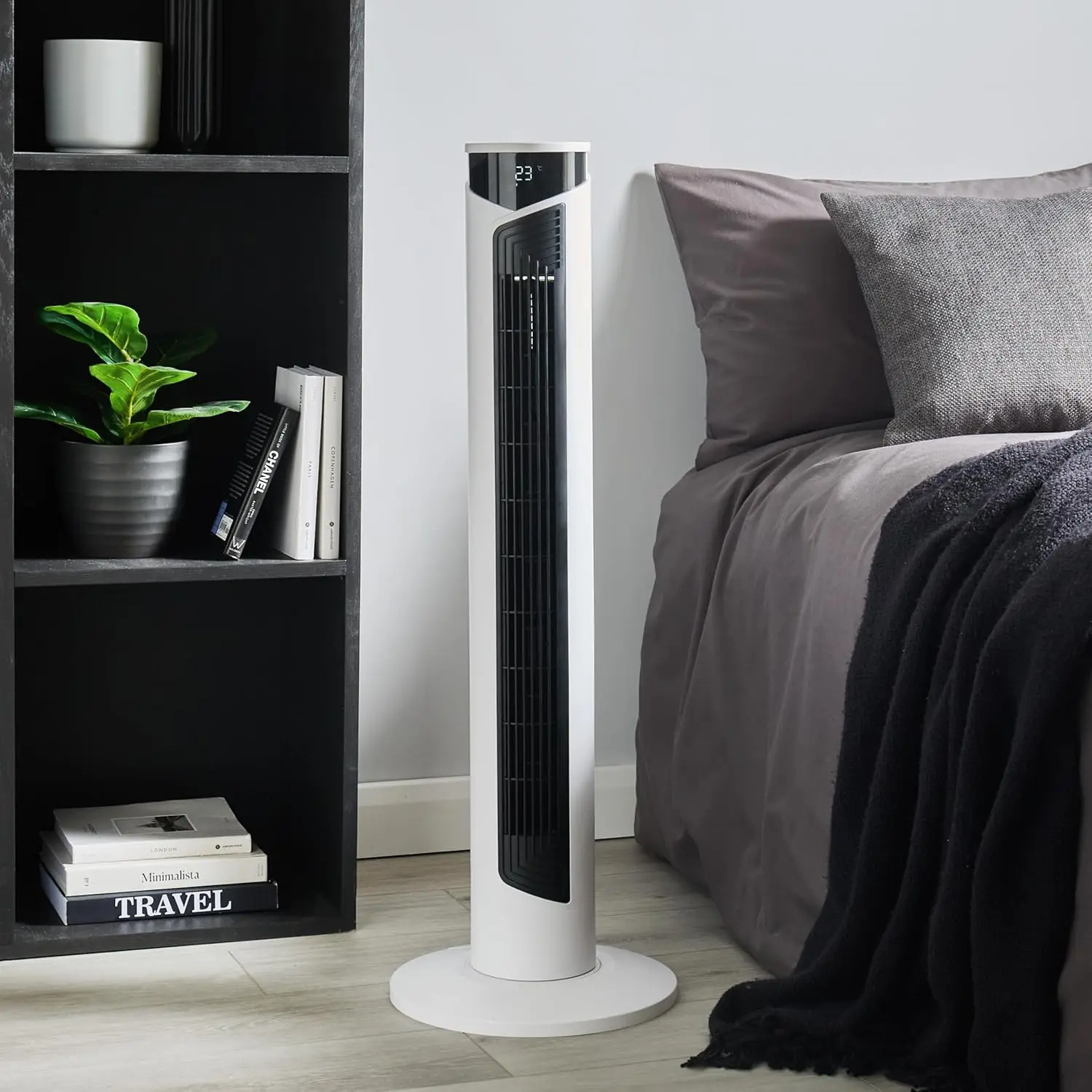 Tower Fan, 46'', 45, Plastic - detail 12