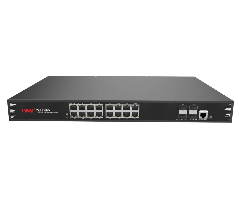 poe switch 16 port for cctv