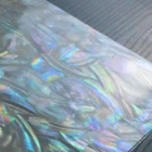 Shell Abalone DB058 Mother Of Pearl Shell Veneer Paua Abalone Paper Laminate Shell Sheet