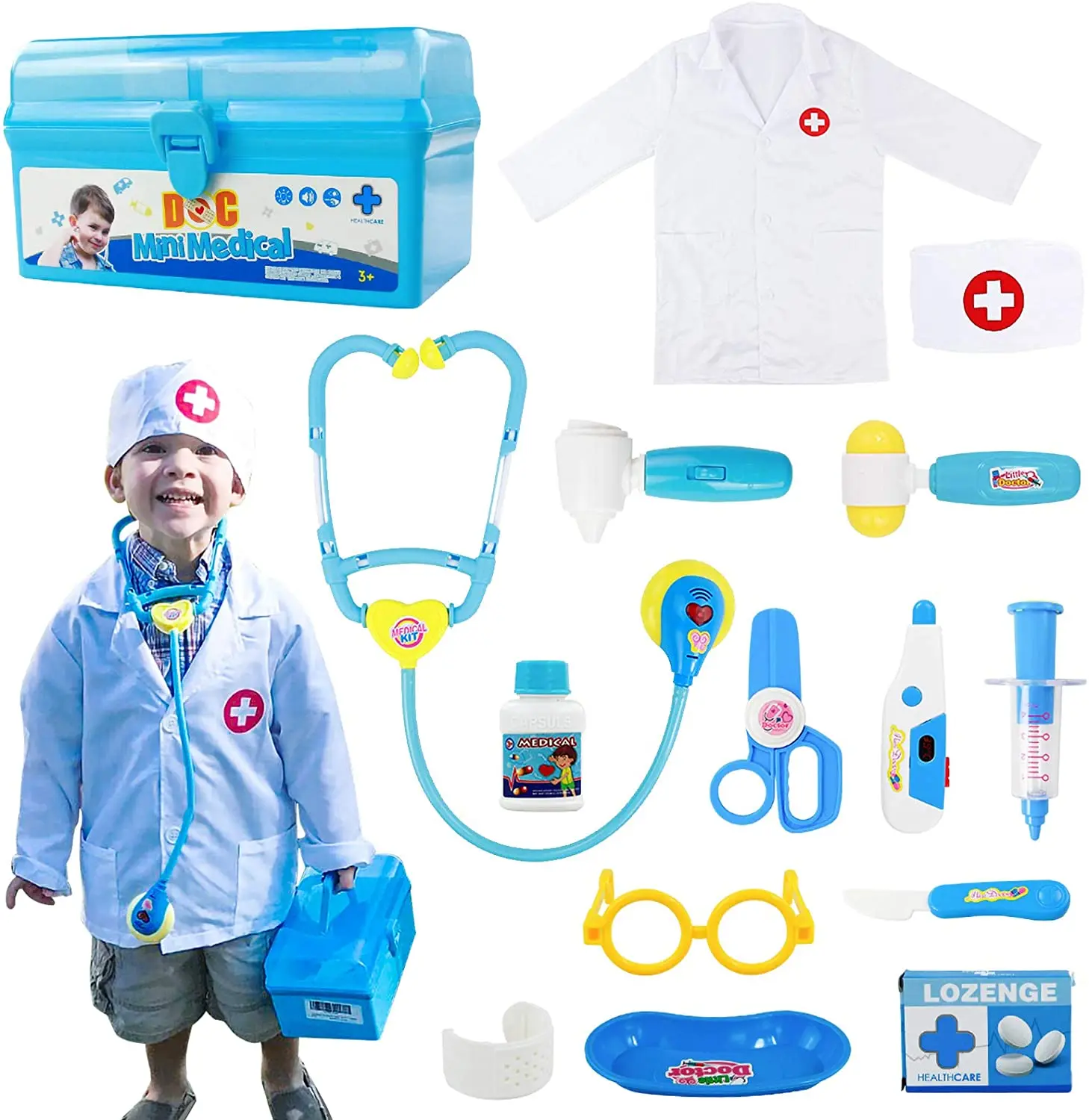 doctor kit with coat