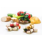 Pet Supplies Nutritious Dog Food Rawhide Alternative Knotted Bone Dog Dental Treats Snack
