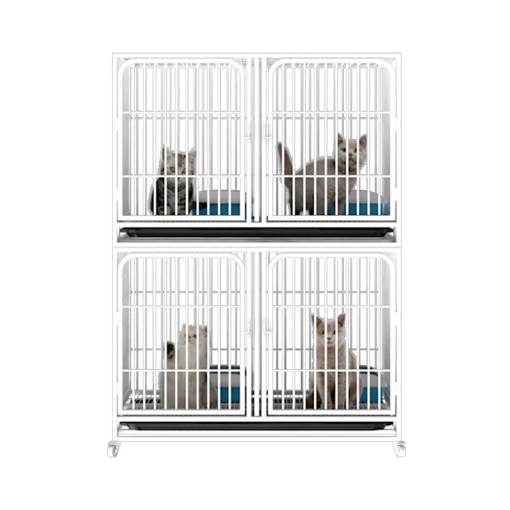 Galvanized square tube cat cage(2)