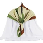 100% Scarf New Arrival Custom Fashion 100% Pure Mulberry Silk Square Scarves Silk Scarf For Women