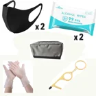Kit Dustproof And Waterproof Wholesale Factory Price OEM School Office Home PPE Kit Protective Kit Personal Health Kit