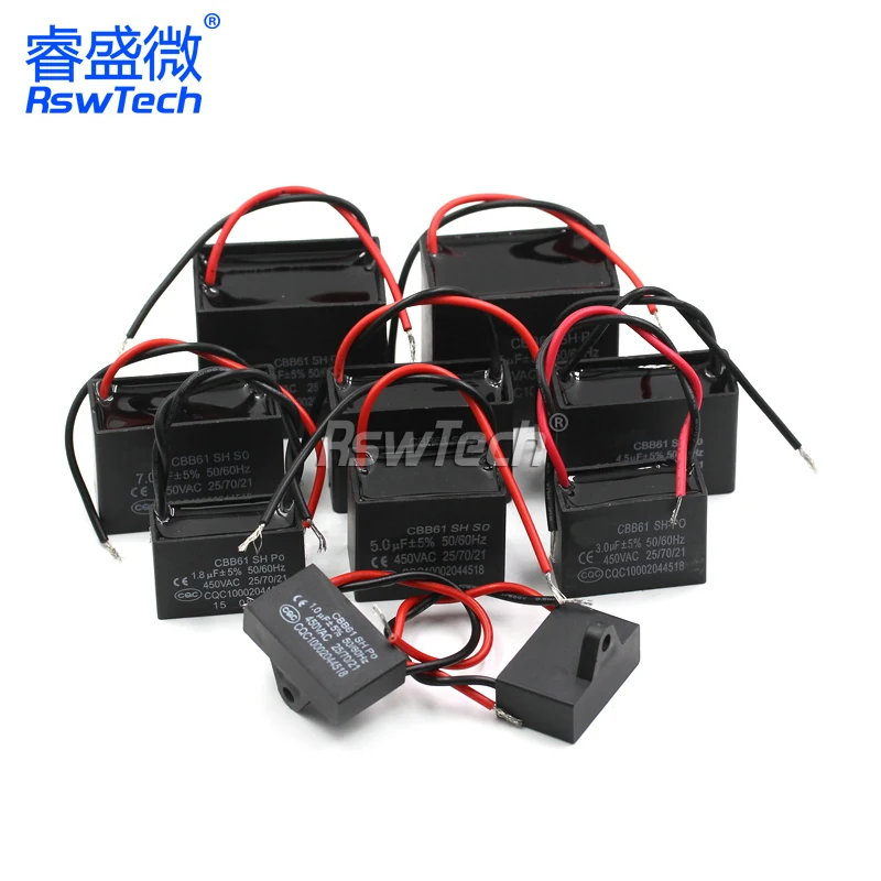 Start Capacitance for Motor, CBB61, X2, 200uf - detail 2