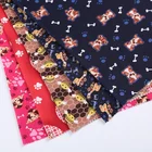 Fabric Animal Print Single Side Animal Dog Design Jersey Stocklot Knitted Costume Fabric Cloth Print