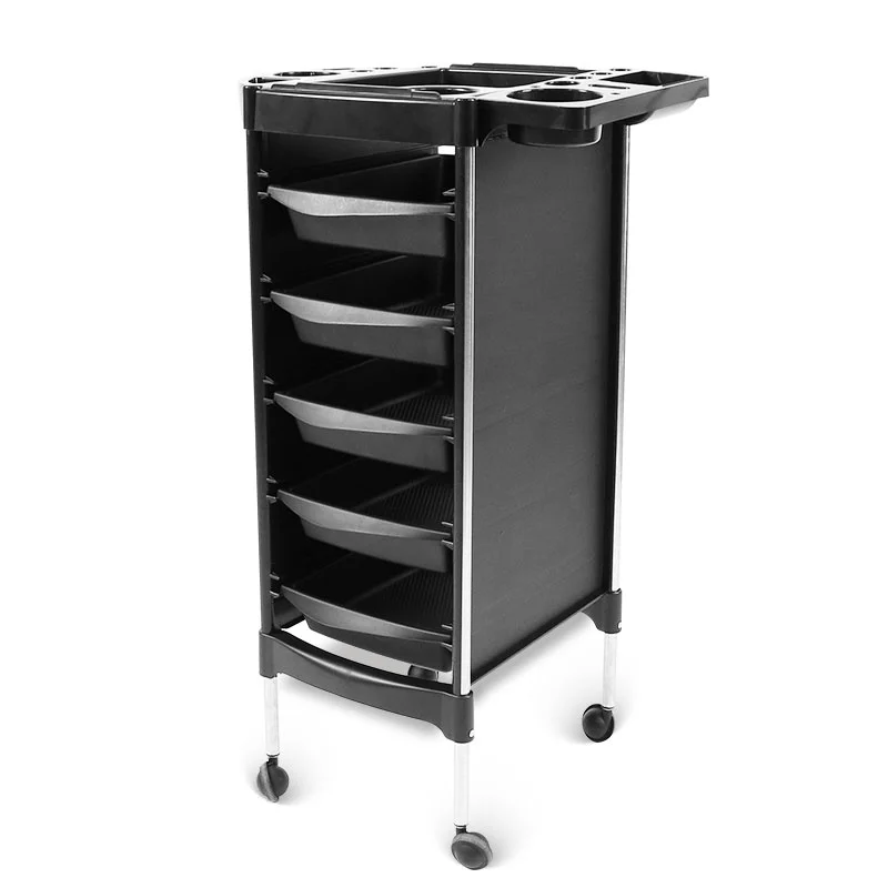 Wholesale OEM barber equipment Adjustable practical trolley for salon