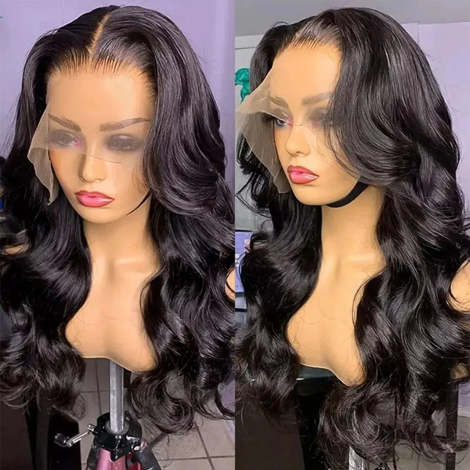 Cheap Wholesale Human Hair Lace Front Wigs Body Wave Full Hd Lace Frontal Wigs For Black Women Glueless Lace Closure Wigs
