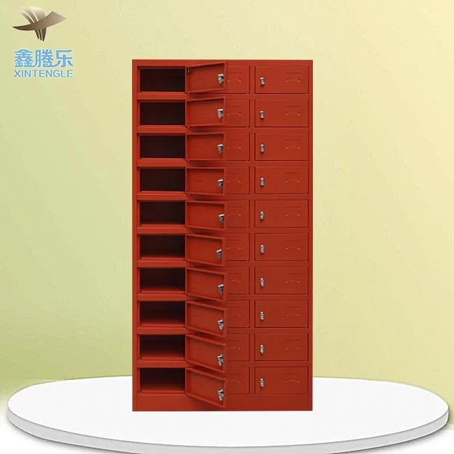 Original Factory Fashion 30-Door Steel Locker Home Bedroom Storage Cabinet with Metal Lock for Home Furniture