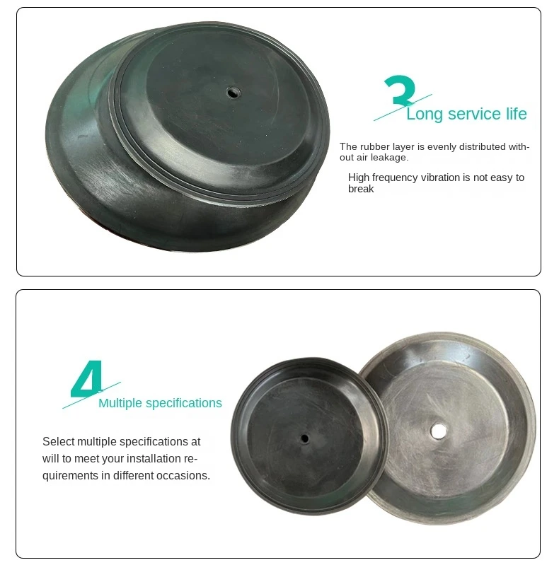 Seal Vestibule Washer Diaphragm Membrane Natural Rubber Air Brake