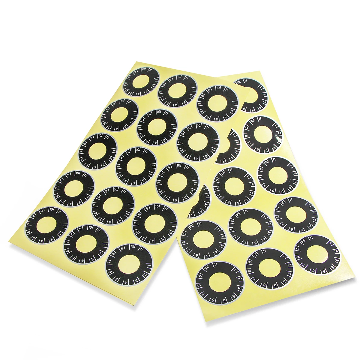 custom waterproof polycarbonate lexan label logo touch panel control sticker keypad for machine Electronics rotary switch