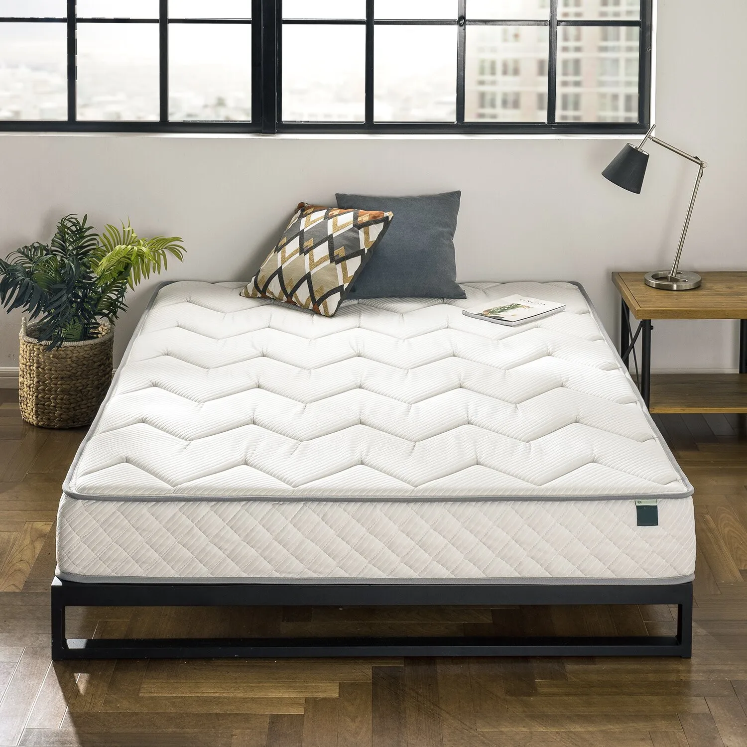 Super comfortable euro top full size pocket spring coils mattress queen king president mattresses