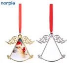 Wing DIY Blank Angel Wing Sublimation Christmas Ornaments Christmas Tree Decorations
