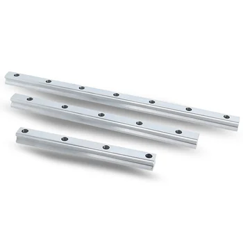 2sets low profile ball screw linear guide rail EGR20 with 4 square slide blocks EGH20CA for cnc machine