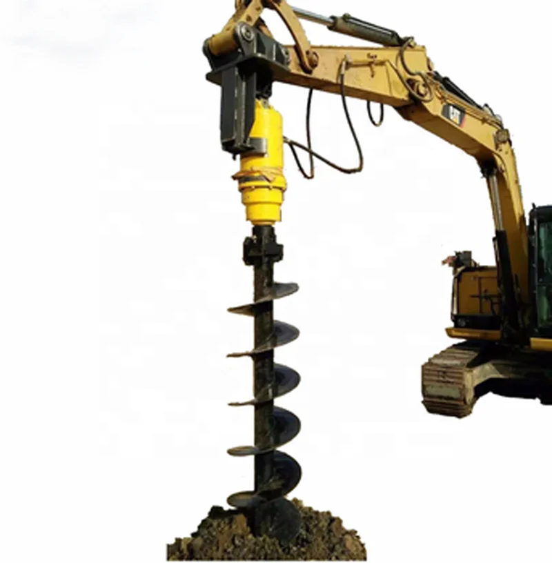 Excavator Earth Soil Auger Auger Drilling Machine For Tree, 53 OFF