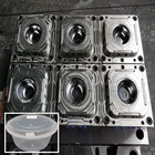 Plastic Packaging Mould Different Sizes Plastic Fast Food Box Takeaway Packaging Boxes Thin Wall Injection Mould