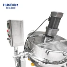 Jacket Kettle Meats Bone Soup Fruits Jam Cooker Industrial Electrical Cooking Jacket Kettle