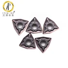 External Tungsten Carbide Inserts WNMG080408-MF External Cutting Cutter On Stainless Steel Working