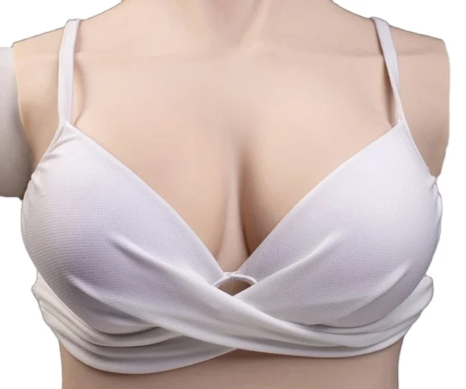Mastectomy Silicone Breast Prostheses Forms Self Adhesive Fake Boobs Artificial Prosthetic for Crossdresser Transgender 