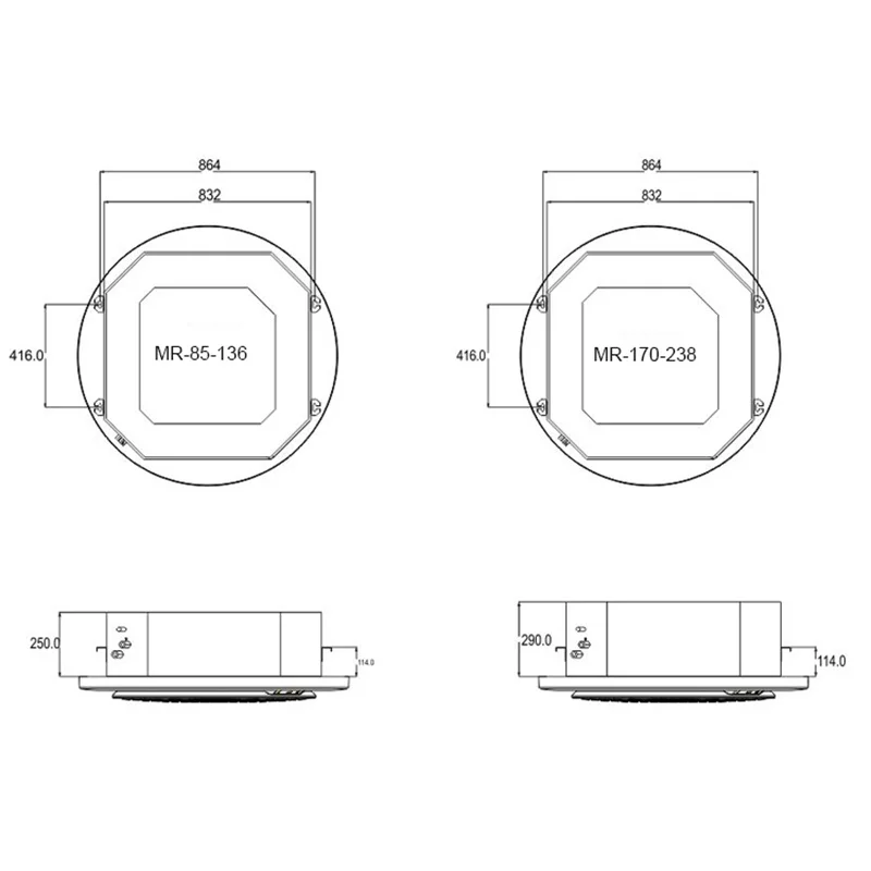 Fan Coil Unit, 360, Roof, Ceiling - detail 10