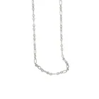 Jewelry Silver H-N550 Bohemian Layeres Jewelry 925 Sterling Silver Chain Choker Necklace