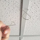 Manufacture Hot Sale Top Ceiling Automatic Rebound Hooks Ceiling Hangers Spring Clips For Ceiling Ornament