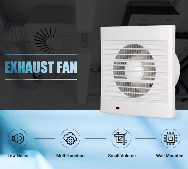 Inline Duct Fan, 110/220V, 60/50Hz, 100/125/150mm, Axial - detail 14