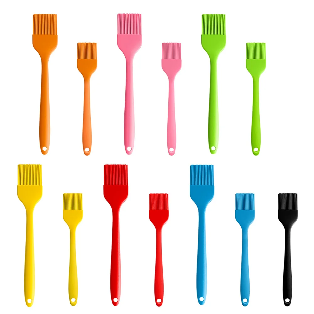 Factory Supply Silicone Basting Pastry Brush for Baking Cooking Bbq Grill Spread Oil Butter Sauce