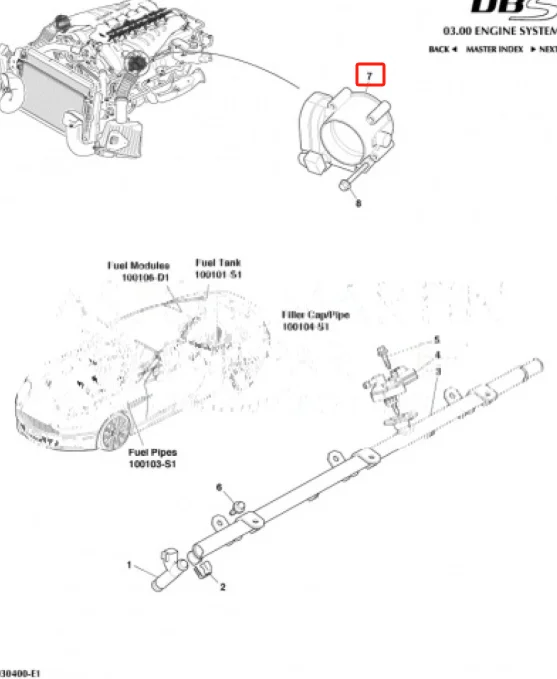 1R120810079 Car Accessories Fuel Injection Throttle Valve For Aston Martin Rapide DB9 DBS 2012 Aluminium Alloy Throttle Body manufacture