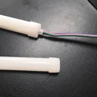 Rgb Rgb 270 Degree Flexible Silicone Luminous Light Strip Garden City Brightening RGB Color Neon Flash Light