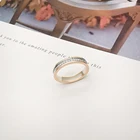 Ring Gold Unique Wedding Ring 3 Tones Natural Diamonds 14K Solid Gold Eternal Band Ring Jewelry